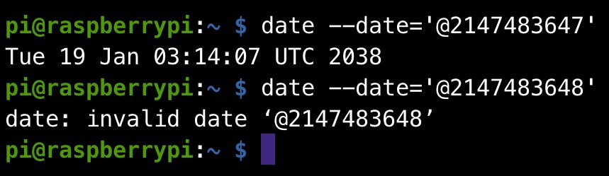 2038 on 32 bit Linux 